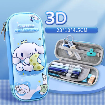 3D Kawaii Pencil Case EVA Large Capacity Waterproof Light Pencil Box for Student School Supply Stationery bag 