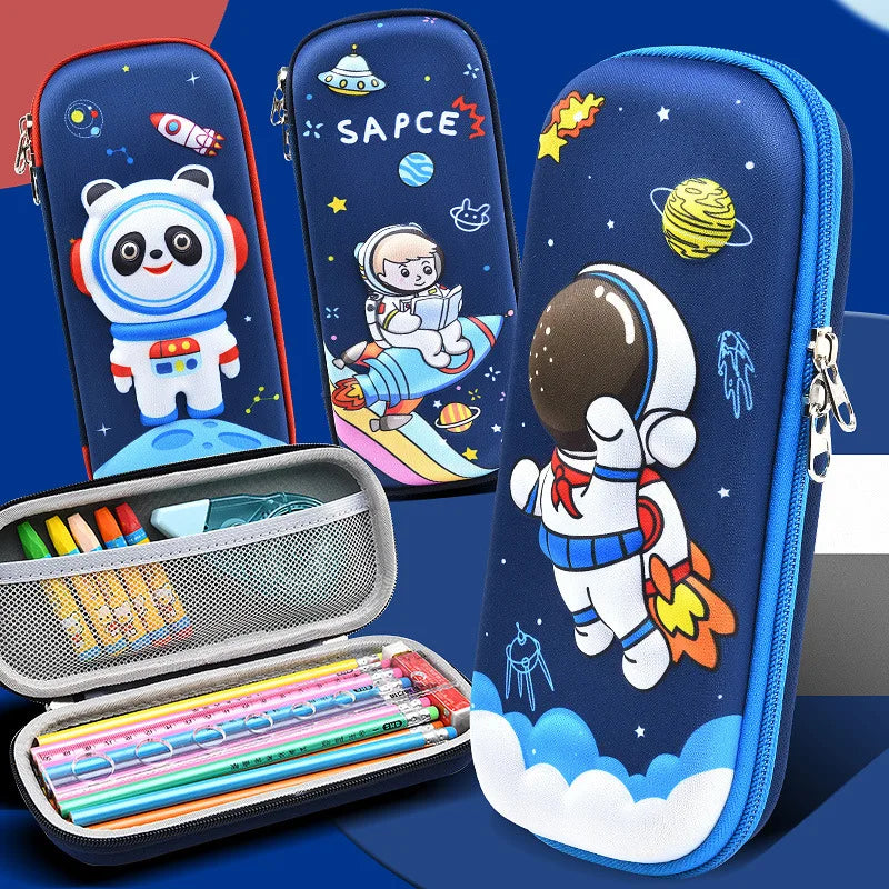 3D Kawaii Pencil Case Pencil Boxes for Girls Boys Organizer School Office Supplies Cute Korean Stationery