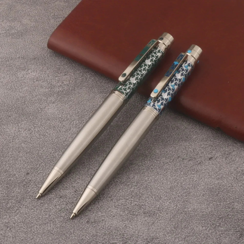 1pc High Quality Brand New ballpoint pen Elegante Signature metal pen Stationery Office School Supplies Writing Gift