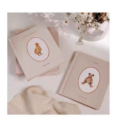 Our Library, Our Little Library, is an original English cardboard book for early childhood education and cognitive books
